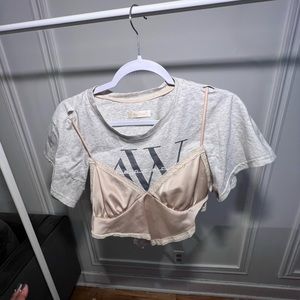 DUAL STYLE TOP // TWOTWINSTYLES // size small 🤍